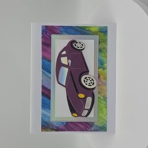 Classic Automobile Greeting Card